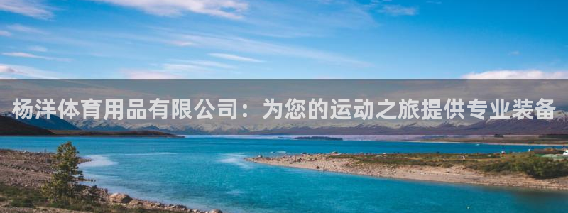 欧陆娱乐官网下载安装最新版苹果：杨洋体育用品有限公司