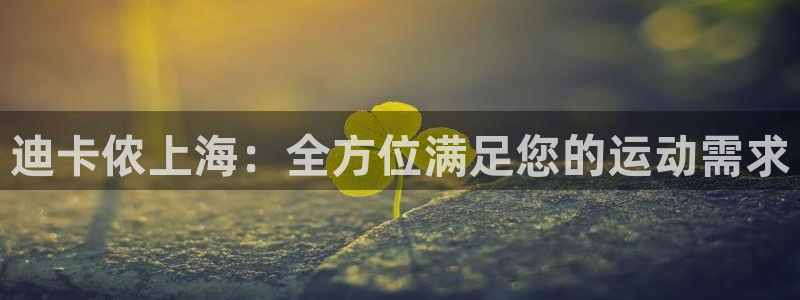 欧陆娱乐登录官网下载：迪卡侬上海：全方位满足您的运动