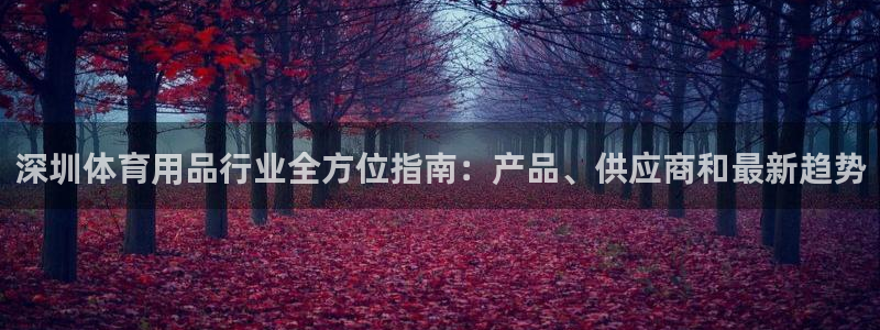 欧陆娱乐是真的吗：深圳体育用品行业全方位指南：产品、