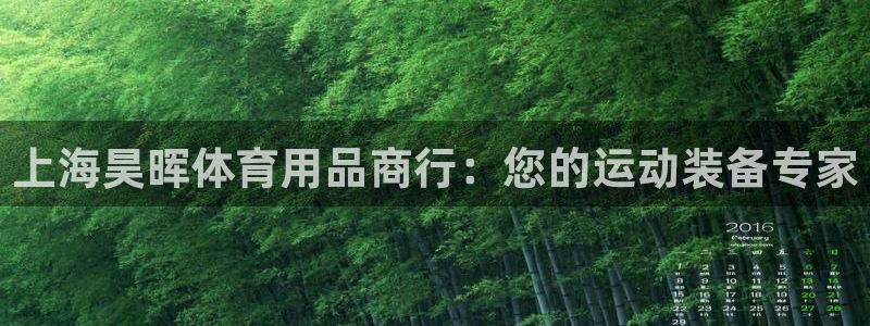 欧陆娱乐登录平台有哪些：上海昊晖体育用品商行：您的运