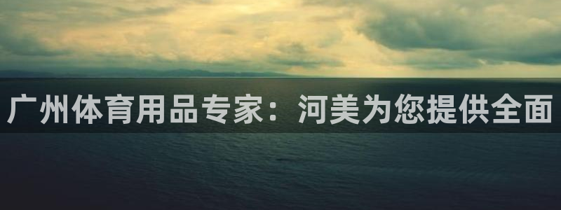 欧陆娱乐群里怎么进：广州体育用品专家：河美为您提供全