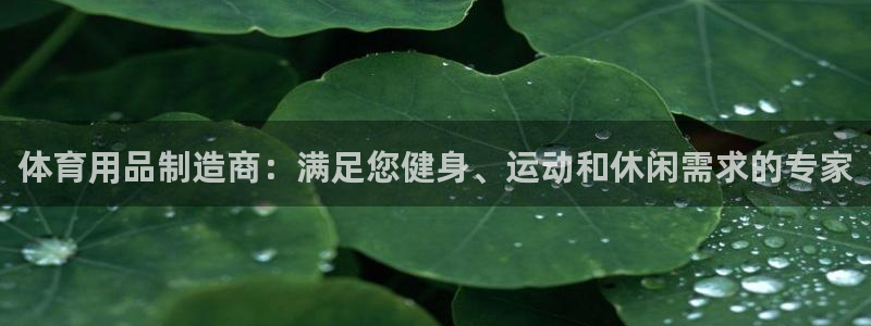 欧陆娱乐怎么注册帐号：体育用品制造商：满足您健身、运