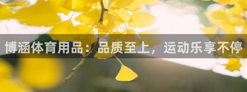 欧陆注册登录入口：博涵体育用品：品质至上，运动乐享不