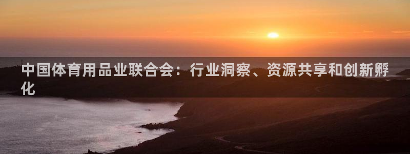 欧陆娱乐微信：中国体育用品业联合会：行业洞察、资源共