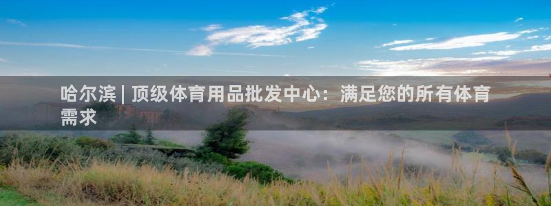 欧陆娱乐是资金盘吗：哈尔滨 | 顶级体育用品批发中心