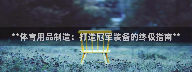 欧陆娱乐注册链接怎么弄出来：**体育用品制造：打造冠