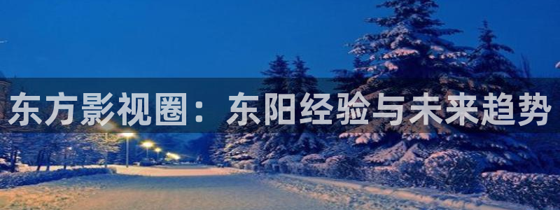 色婷婷成人影院：东方影视圈：东阳经验与未来趋势